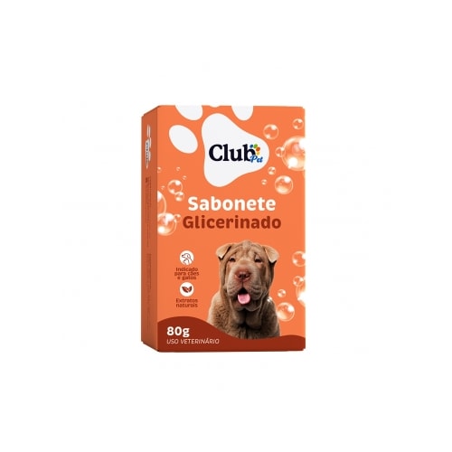 Sabonete Club Pet Mais Glicerina 80g