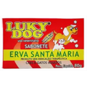 Sabonete Luky Dog Erva de Santa Maria 80g