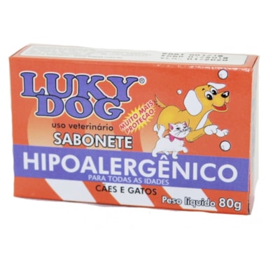 Sabonete Luky Dog Hipoalergênico 80g