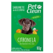 Sabonete Pet Clean Citronela 80g