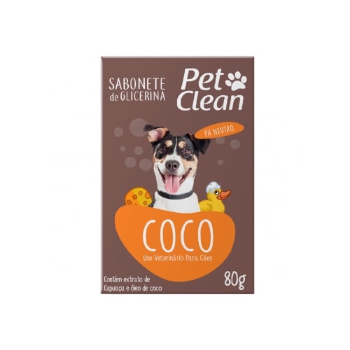 Sabonete Pet Clean Coco 80g