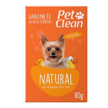 Sabonete Pet Clean Natural 80g