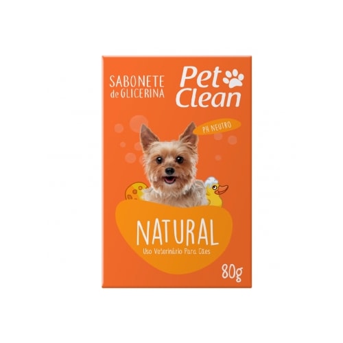 Sabonete Pet Clean Natural 80g