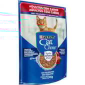 Sachê Cat Chow Carne ao Molho Gatos Adultos 85g