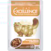 Sachê Cat Excellence Pelagem Sedosa Gatos 85g