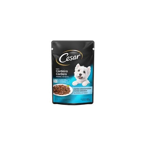 Sache cesar cordeiro assado para caes adultos 85g