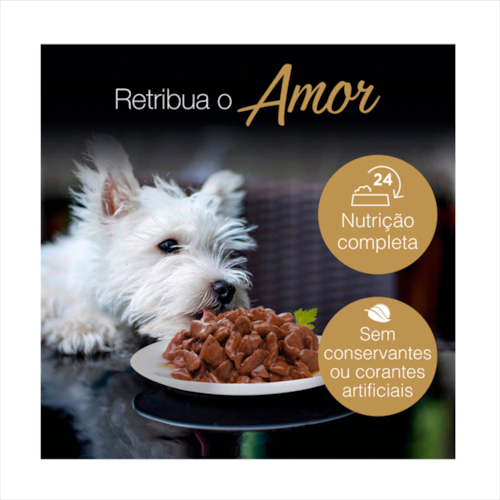 Sache cesar filet mignon para caes adultos 85g