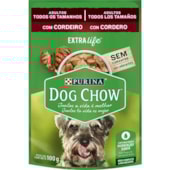 Sachê Dog Chow Cordeiro Cães Adultos 100g