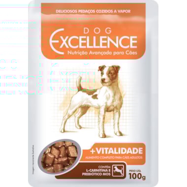 Sachê Dog Excellence Vitalidade Cães Adultos 100g
