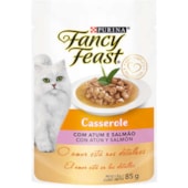 Sachê Fancy Feast Casserole Atum Salmão Gatos Adultos 85g