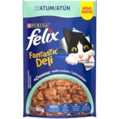 Sachê Felix Fantastic Deli Atum Gatos Adultos 85g