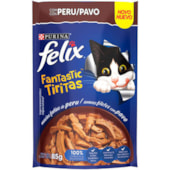 Sachê Felix Fantastic Tiritas Peru Gatos Adultos 85g