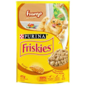 Sachê Friskies Frango ao Molho Gatos Adultos 85g