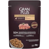 Sachê Gran Plus Gourmet Frango Cães Adultos 100g