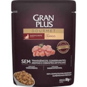 Sachê Gran Plus Gourmet Frango Gatos Filhotes 85g