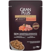 Sachê Gran Plus Gourmet Frango Salmão Cães Adultos 100g