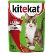 Sachê Kitekat Carne Gatos Adultos 70g