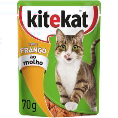 Sachê Kitekat Frango Gatos Adultos 70g