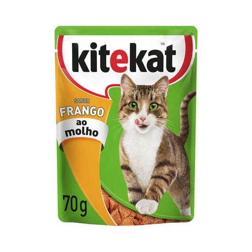 Sachê Kitekat Frango Gatos Adultos 70g