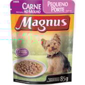 Sachê Magnus Carne Cães Adultos Raças Pequenas 85g