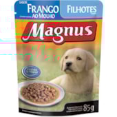 Sachê Magnus Frango Cães Filhotes 85g