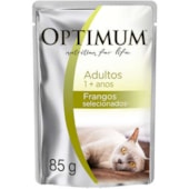 Sachê Optimum Frango Gatos Adultos 85g