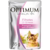 Sachê Optimum Frango Gatos Filhotes 85g