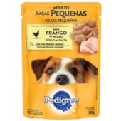 Sachê Pedigree Frango ao Molho Cães Adultos Raças Pequenas 100g