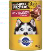 Sachê Pedigree High Protein Carne Frango Cães Adultos 85g