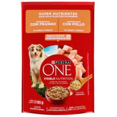 Sachê Purina One Super Nutrientes Frango Cães Adultos 85g