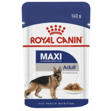 Sachê Royal Canin Maxi Cães Adultos Raças Grandes 140g