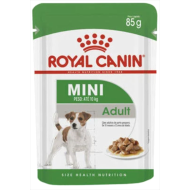 Sachê Royal Canin Mini Cães Adultos Raças Mini e Pequenas 85g