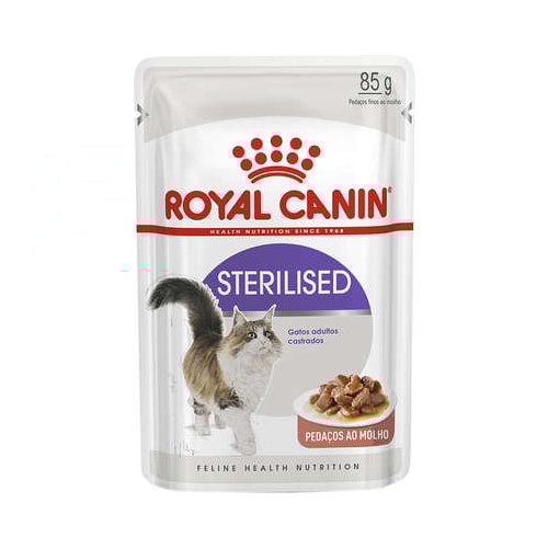 Sachê Royal Canin Sterilis Gatos Adultos Castrados 85g