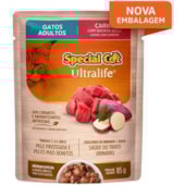 Sachê Special Cat Ultralife Carne Gatos Adultos 85g
