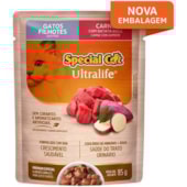 Sachê Special Cat Ultralife Carne Gatos Filhotes 85g
