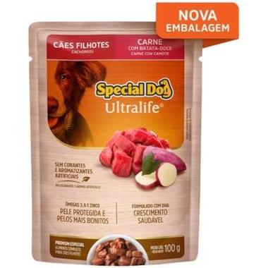 Sachê Special Dog Ultralife Carne Cães Filhotes 100g