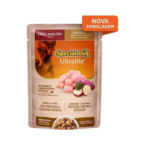 Sachê Special Dog Ultralife Frango Cães Adultos 100g