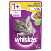 Sachê Whiskas Frango Gatos Adultos 85g
