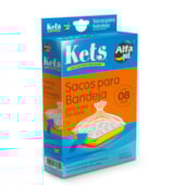 Sacos Kets Bandeja Higiênica com 8 unidades