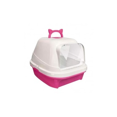 Sanitário Higiênico Mec Pet WC Gatos Rosa