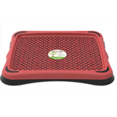 Sanitário Higiênico Plast Pet Pipi Jornal Vermelho
