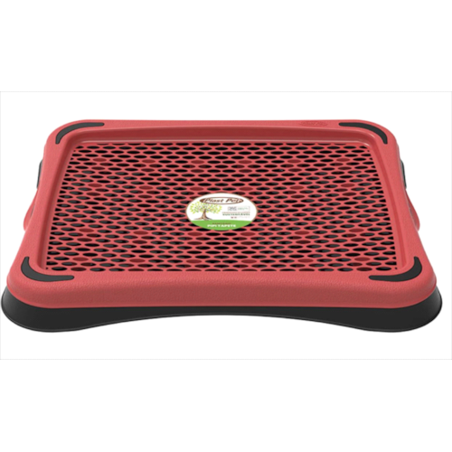Sanitário Higiênico Plast Pet Pipi Jornal Vermelho