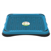 Sanitário Higiênico Plast Pet Pipi Tapete Azul Tiffany