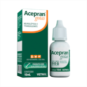 Sedativo Acepran Gotas 10ml (Receita de Controle Especial)