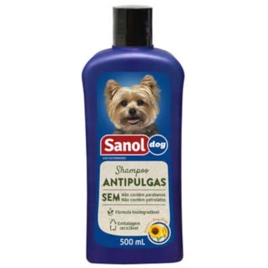 Shampoo Antipulgas Sanol 500ml