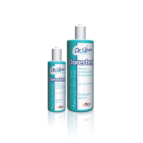 Shampoo Antisséptico Cloresten 200ml