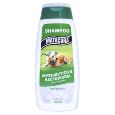 Shampoo Antisséptico e Bactericida Matacura 200ml