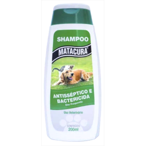 Shampoo Antisséptico e Bactericida Matacura 200ml