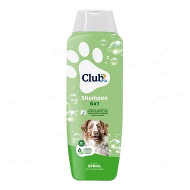 Shampoo Club Pet Mais 6 em 1 500ml