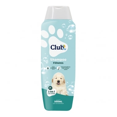 Shampoo Club Pet Mais Filhotes 500ml
